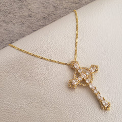 D Cruz Circonias 4.3 Cms CRISTAL