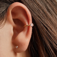 A Pearcing fake 1.4cm CRISTAL