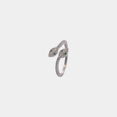 Anillo Emerald Snake