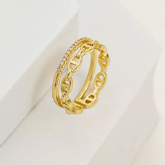 Anillo Gu$$i Ajustable