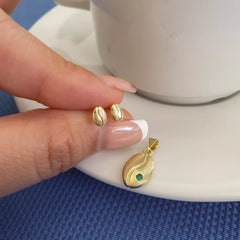 D Grano de Cafe Verde