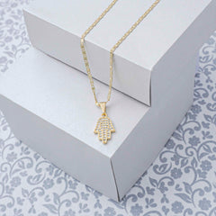 D Mano Hamsa Circonias