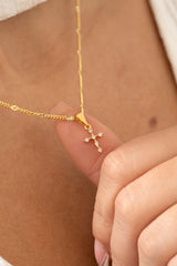 D Cruz 6 Circonias Cristal 1.1 cms Ed. Especial
