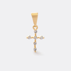 D Cruz 6 Circonias Cristal 1.1 cms Ed. Especial