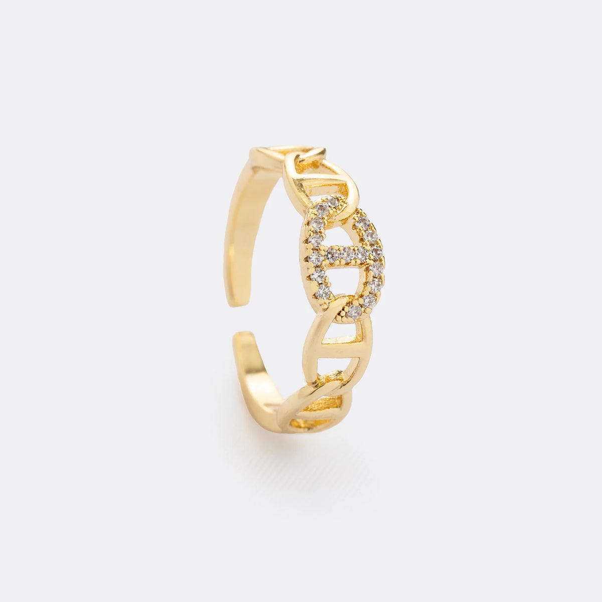 Anillo Crystal G Ajustable